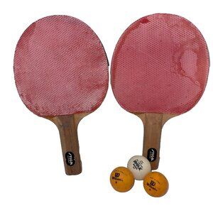 Vintage Stiga Ping Pong Paddle Set Of 2b Table tennis